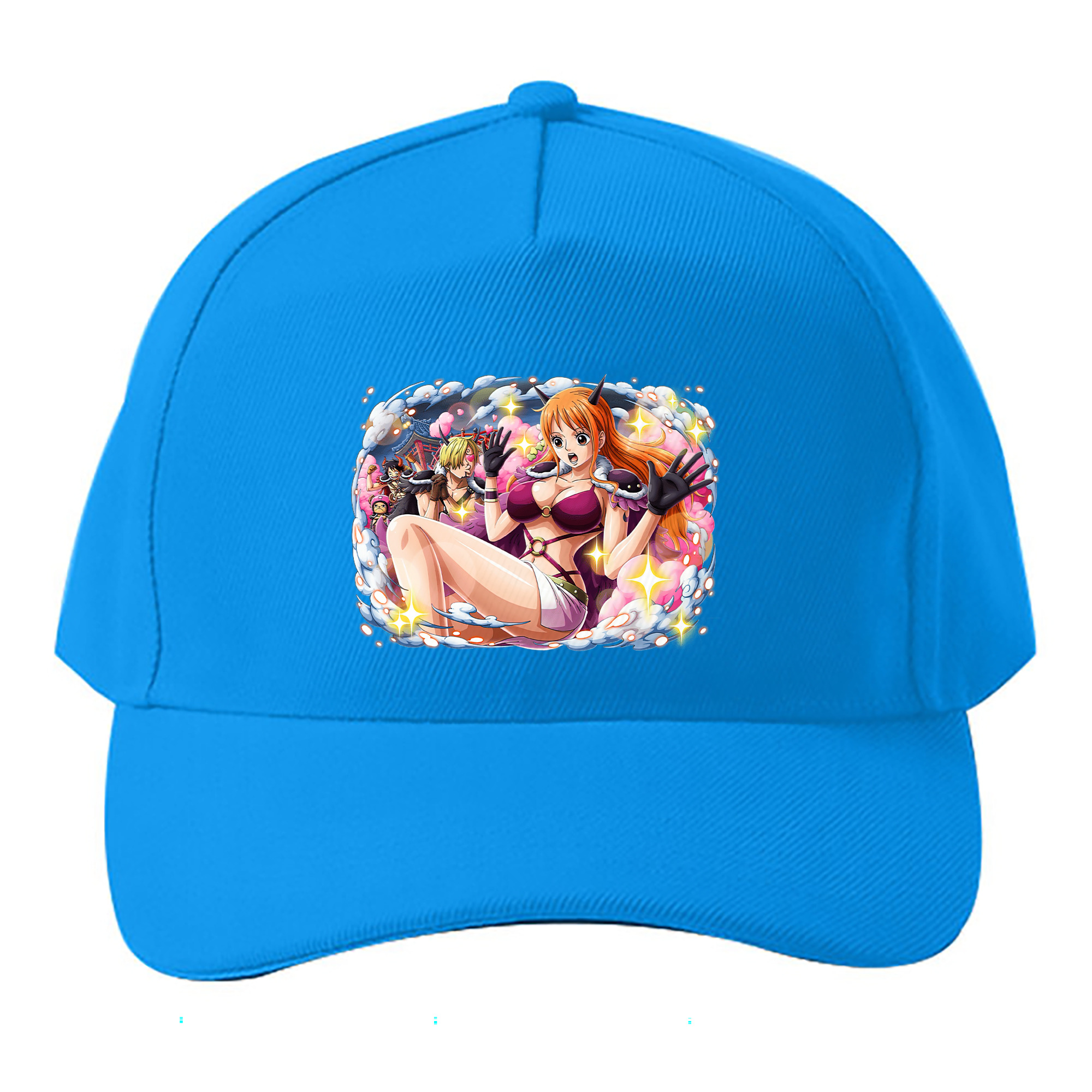 （画像用） ワンピース ナミ ONE PIECE Nami ベースボールキャップ 綿100％ 男女兼用 帽子 スポーツ